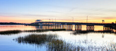 Draw bridge in beaufort sc